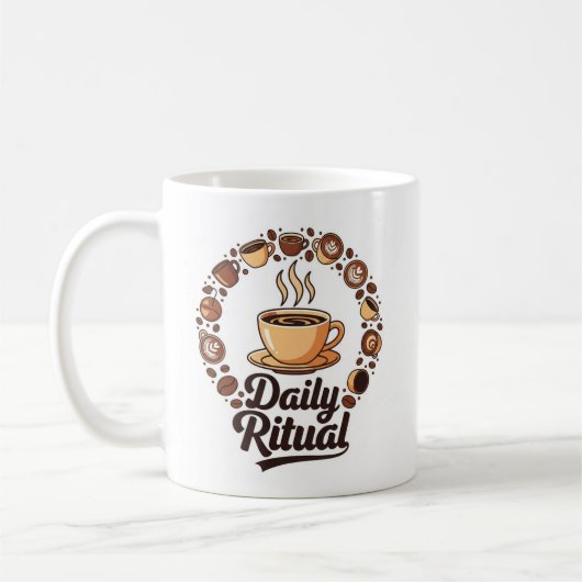 Daily Ritual - Coffee Lover's Emblem Koffiemok (Links)