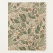 Daily Sage Vintage Bladpatroon Planner (Achterkant)