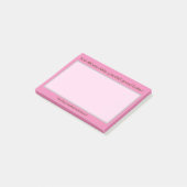 Daily Self Improvement Post merkt op Post-it® Notes (Schuin)