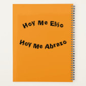 Daily Self-Love/Hoy me elijo Planner (Achterkant)