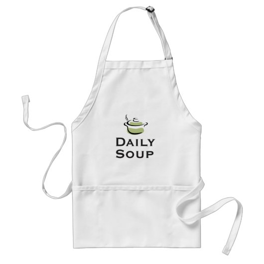 Daily Soup Apron Standaard Schort (Voorkant)