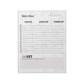 Daily To-Do List – Customizable Tear-Off Notepad Notitieblok (Linkerzijde)