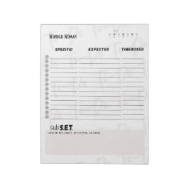 Daily To-Do List – Customizable Tear-Off Notepad Notitieblok