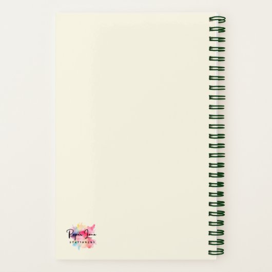 Daily To Do Notebook Notitieboek (Achterkant)