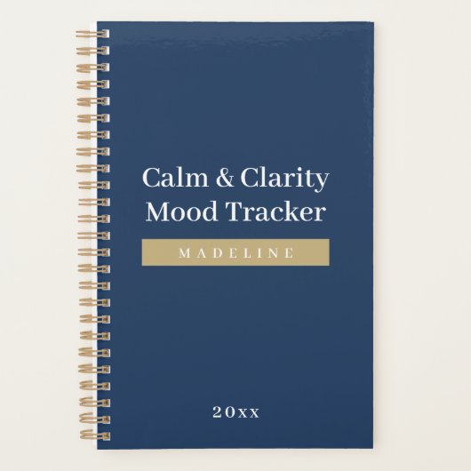 Daily Wellness Journal | Calm, Care & Clarity Planner (Voorkant)