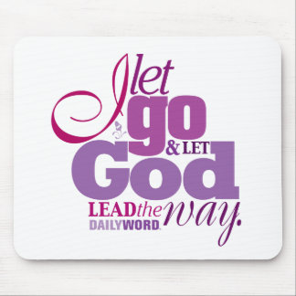 DAILY WORD® "Let Go, Let God" Mousepad Muismat