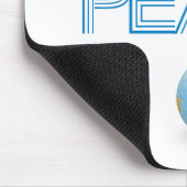 DAILY WORD® "World Peace" Mousepad Muismat (Hoek)
