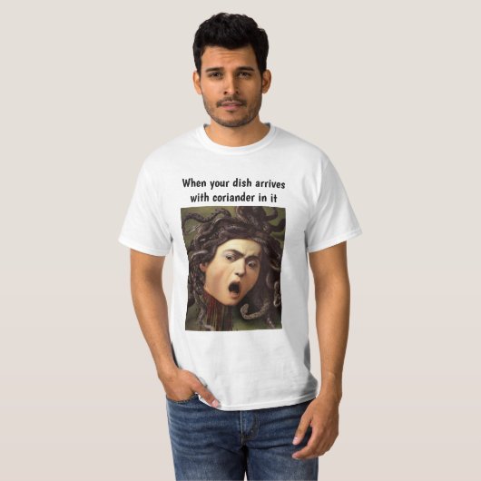 DailyMeme Classic Art "Coriander"-mannen T-shirt (Voorkant volledig)