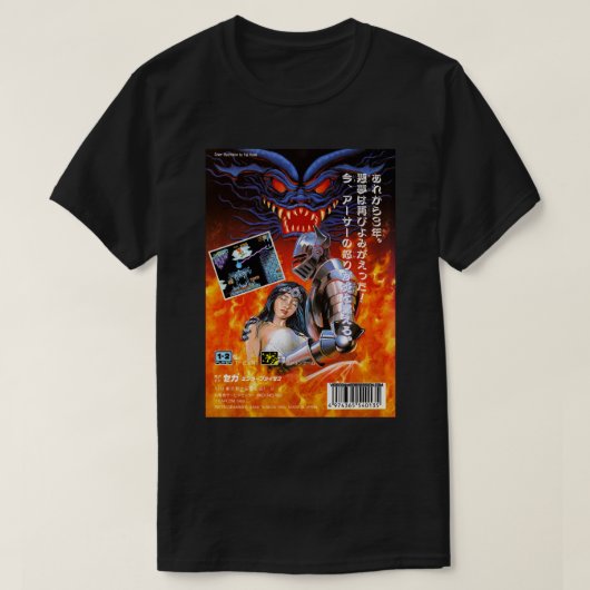 DaiMakaimura Ghouls n Ghosts  Game Art T-shirt (Design voorkant)