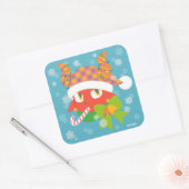 Daimon holiday vierkante sticker (Envelop)