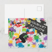 Daimon splash briefkaart (Voorkant / Achterkant)