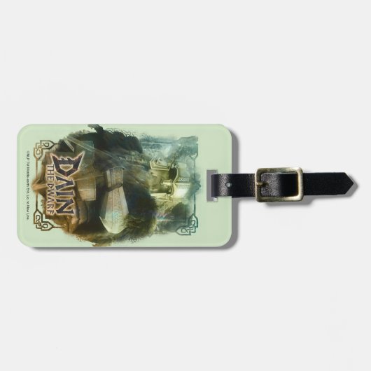 DAIN THE DWARF™ BAGAGELABEL (Voorkant horizontaal)