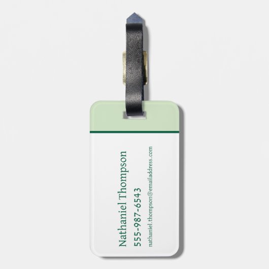 DAIN THE DWARF™ BAGAGELABEL (Achterkant verticaal)