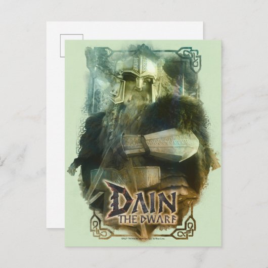 DAIN THE DWARF™ BRIEFKAART (Voorkant / Achterkant)