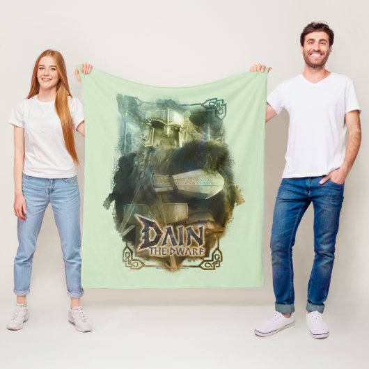 DAIN THE DWARF™ FLEECE DEKEN (In situ)