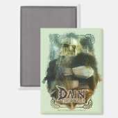 DAIN THE DWARF™ MAGNEET (Voorkant / Achterkant)