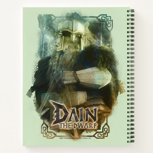 DAIN THE DWARF™ NOTITIEBOEK (Achterkant)