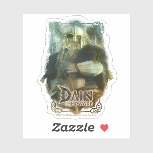 DAIN THE DWARF™ STICKER (Vel)