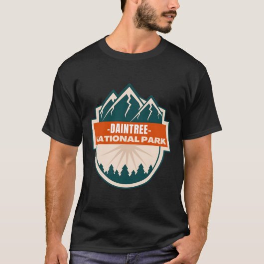 Daintree Australia � de eindeloze horizon van Aust T-shirt (Voorkant)