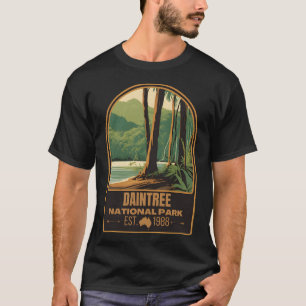 Daintree Australia � de eindeloze horizon van Aust T-shirt