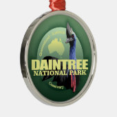 Daintree NP (Cassowary) WT Metalen Ornament (Rechts)