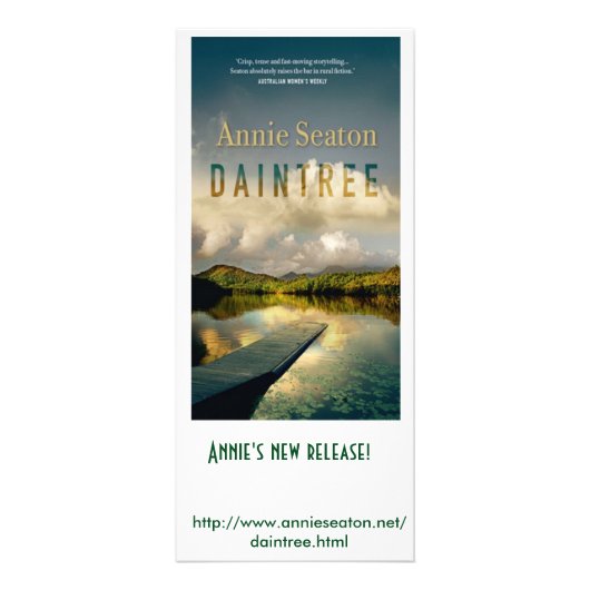 Daintree-rackkaart Reclamekaart (Voorkant)