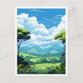 Daintree Rainforest Australia  illustratie Briefkaart (Voorkant)