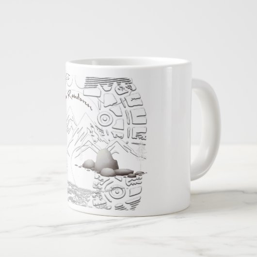 Daintree Rainforest Grote Koffiekop (Voorkant rechts)