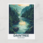 Daintree Rainforest Queensland Australië Reizen Briefkaart (Voorkant)