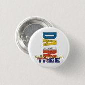 Daintree Rainforest Ronde Button 3,2 Cm (Voorkant /achterkant)