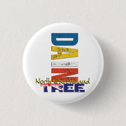 Daintree Rainforest Ronde Button 3,2 Cm (Voorkant)