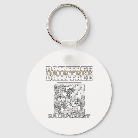 Daintree Rainforest Sleutelhanger (Achterkant)