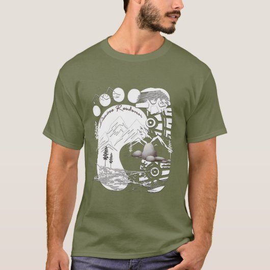 Daintree Rainforest T-shirt (Voorkant)