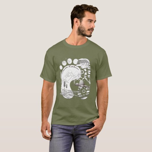 Daintree Rainforest T-shirt (Voorkant volledig)