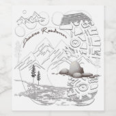 Daintree Rainforest Wijn Etiket (Enkel label)