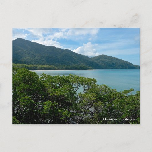 Daintree regenwoud op Cape Tribulation Feestdagenkaart (Voorkant)