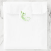 Dainty Absinthe La Fee Verte I Ronde Sticker (Tas)