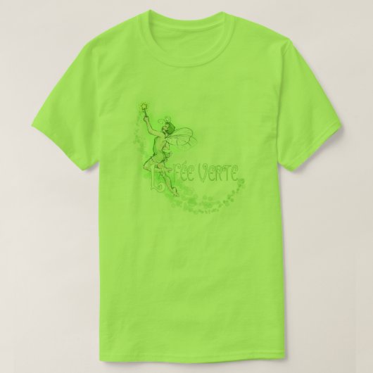 Dainty Absinthe La Fee Verte I T-shirt (Design voorkant)