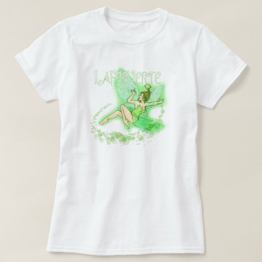 Dainty Absinthe La Fee Verte II T-shirt (Design voorkant)