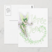 Dainty Absinthe La Fee Verte III Briefkaart (Voorkant / Achterkant)