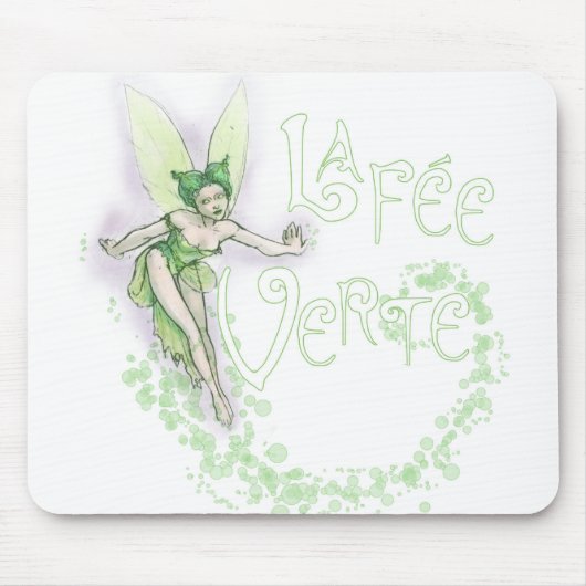 Dainty Absinthe La Fee Verte III Muismat (Voorkant)