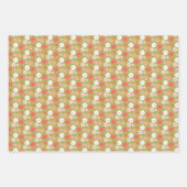 Dainty Boho Woodland Floral Pattern in Green Inpakpapier Vel (Voorkant 3)