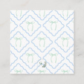 Dainty Bow Enclosure Kaarten (Achterkant)