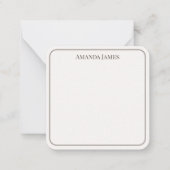 Dainty Branch Gepersonaliseerd Gift Enclosure Kaar Notitiekaartje (Voorkant)