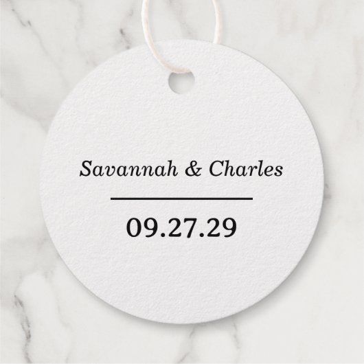Dainty Celestial Wedding Bedankjes Labels (Achterkant)