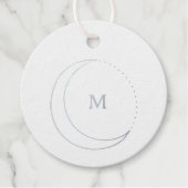 Dainty Celestial Wedding Bedankjes Labels (Voorkant)