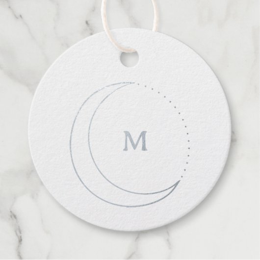 Dainty Celestial Wedding Bedankjes Labels (Voorkant)