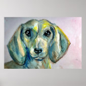 Dainty Dachshund Poster (Voorkant)