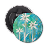 Dainty Daisies I Button Flesopener (Voorkant)