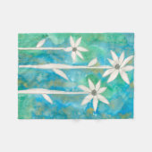 Dainty Daisies I Fleece Deken (Voorkant (Horizontaal))